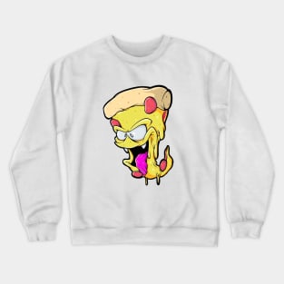 Pepperoni Pizza Monster Slice Crewneck Sweatshirt